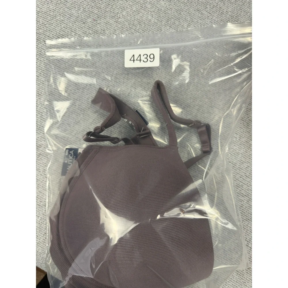 Nautica Intimates Womens 40DD Everyday T-Shirt Bra Mauve Underwire MSRP $58‎